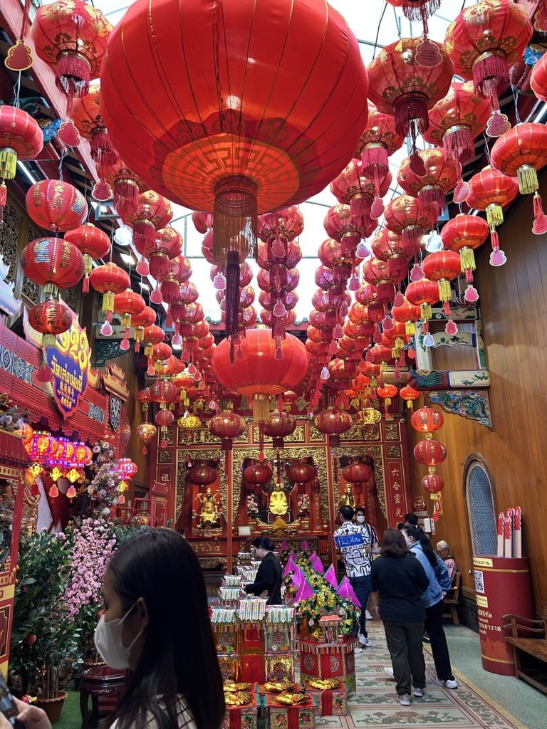 świątynia w chinatown w Bangkoku