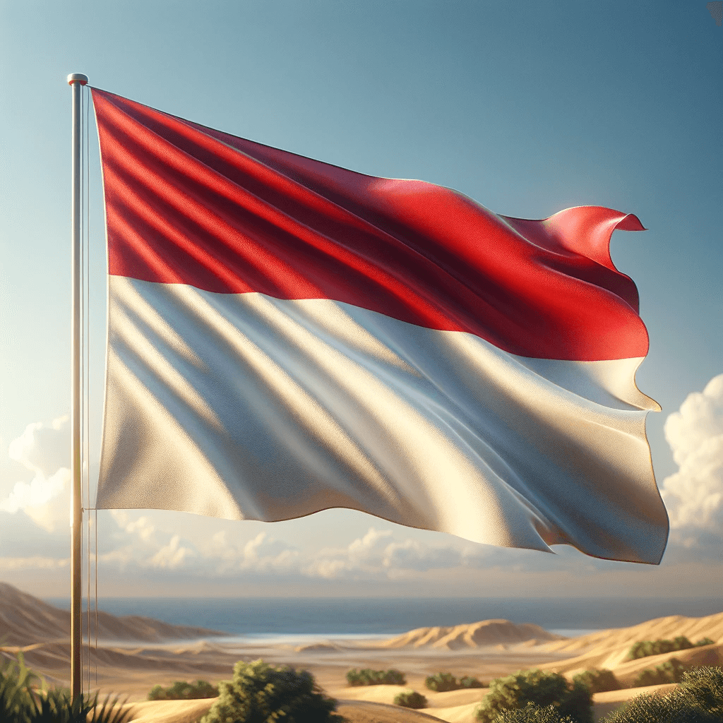 Czy Bali jest bezpieczne? 1 flaga Bali - Indonezja