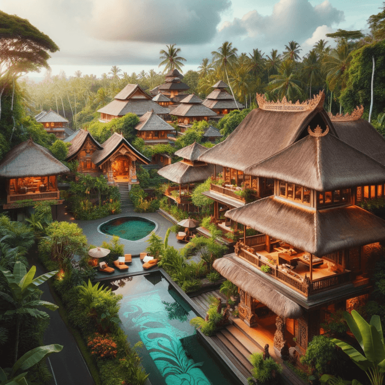 piękny nocleg na Bali idealne warunki