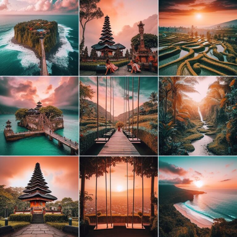 top instagramowe miejsca na Bali