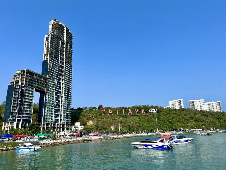Pattaya Tajlandia widok z morza