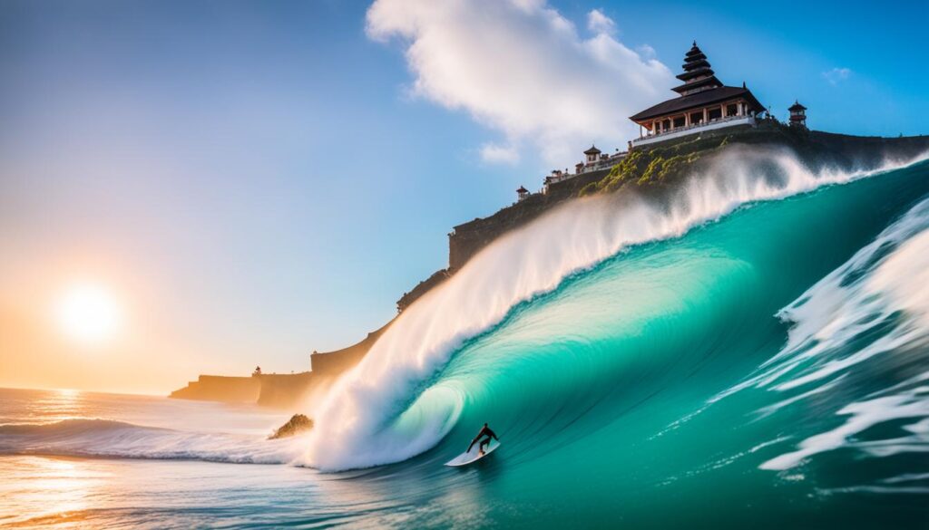 Uluwatu surf spot