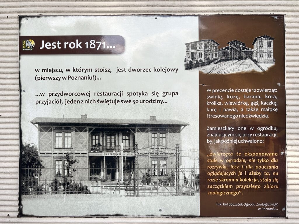 historia starego zoo w Poznaniu
