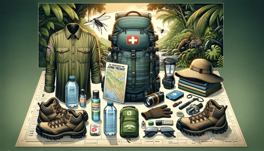 Trekking w dżungli - niezapomniana przygoda w Tajlandii 3 co zabrać na trekking w Tajlandii w dżungli