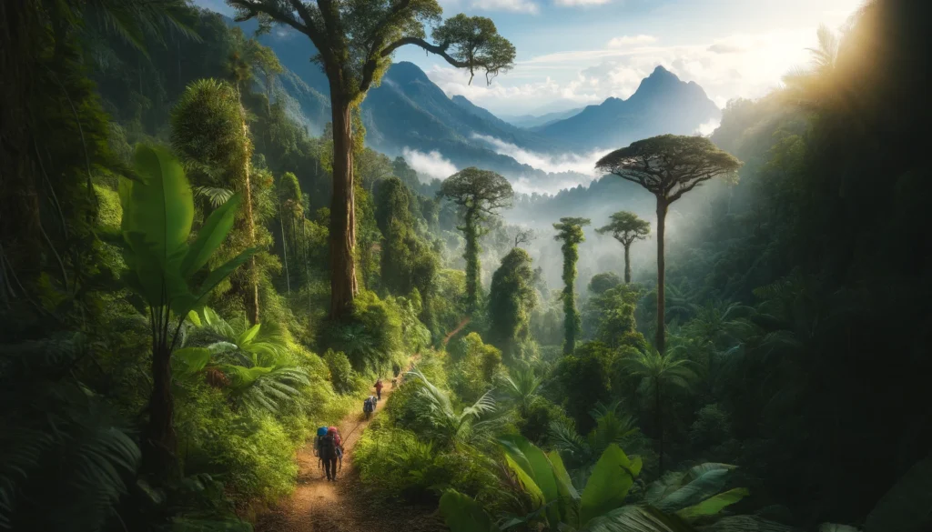 Trekking w dżungli - niezapomniana przygoda w Tajlandii 2 trekking w Tajlandii gdzie się wybrać