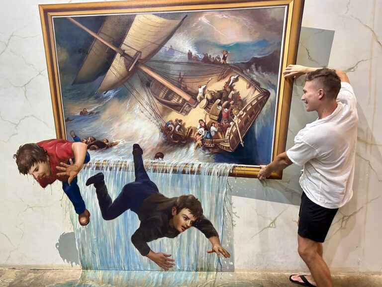 inspiracje - podroznicze wyrzucenie ludzi z obrazu ciekawe miejsce na robienie zdjęć w Tajlandii