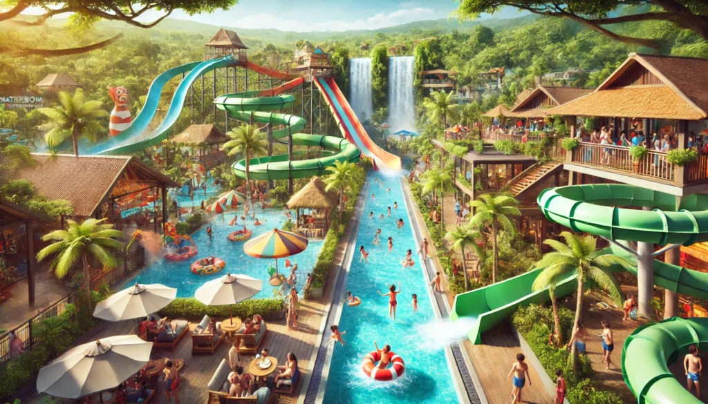 najlepszy park wodny na Bali - waterbom