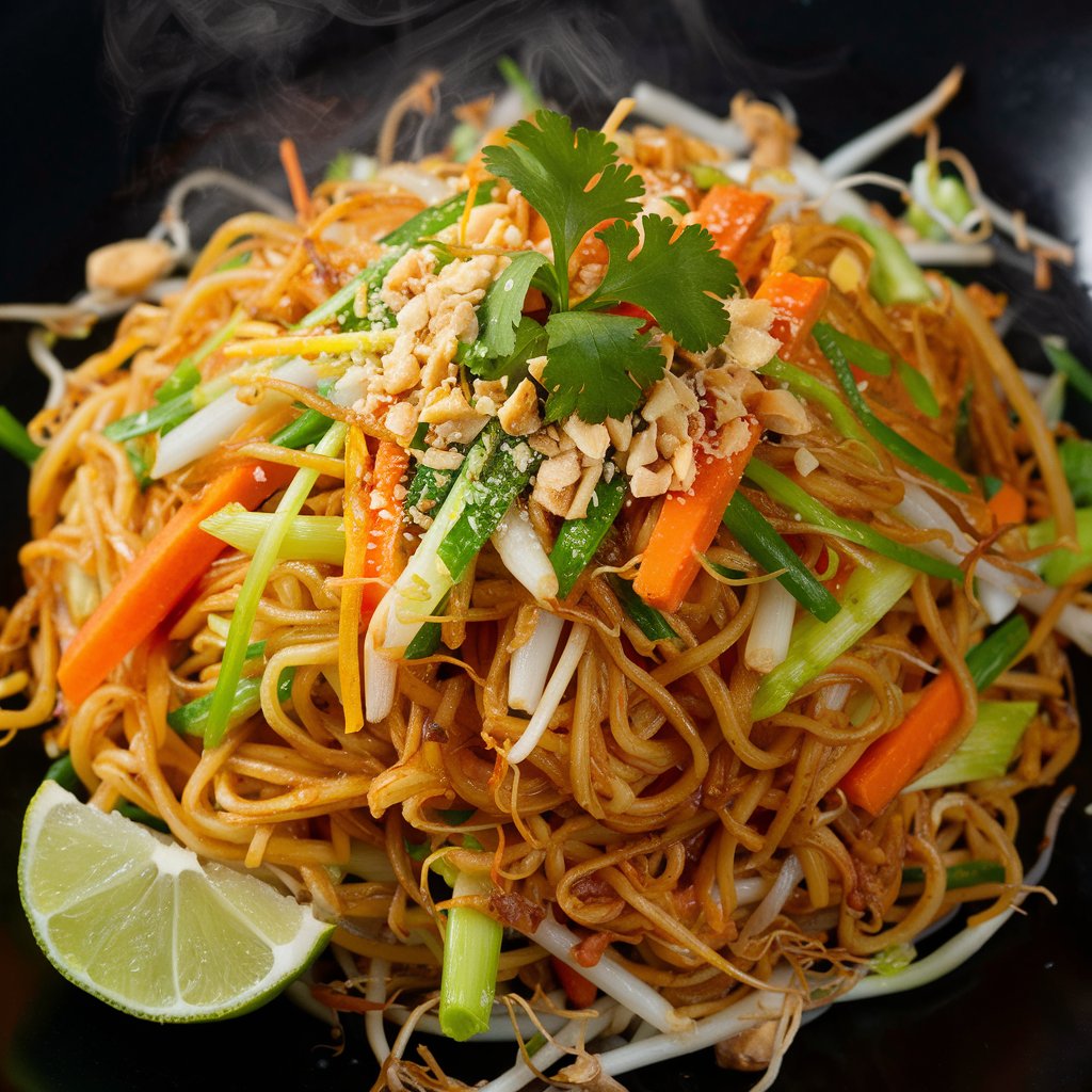 Jedzenie uliczne w Bangkoku - Przewodnik po Tajskich smakach 2 pad thai - pyszne uliczne jedzenie w Tajlandii