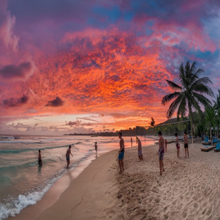 zachód słońca na Bali