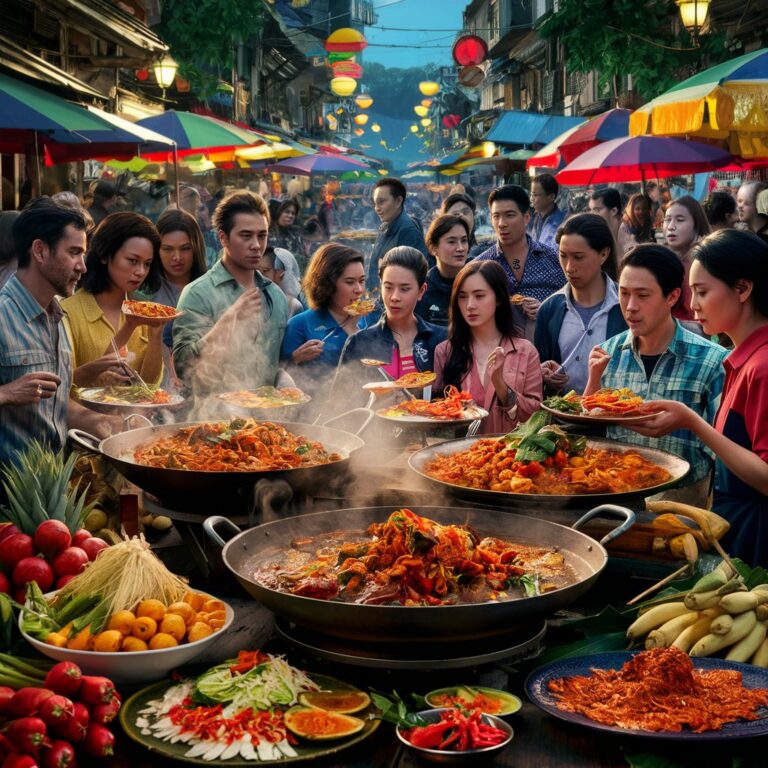 ostre jedzenie w azji