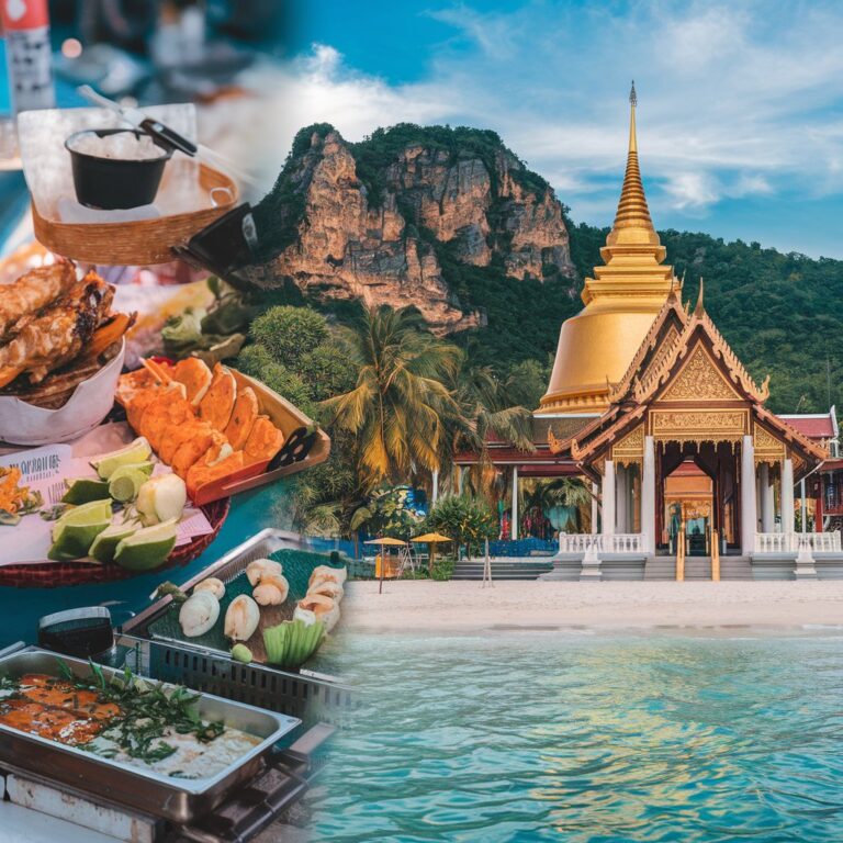 Tajlandia na Właz tą rękę – świątynie, może uliczne jedzenie