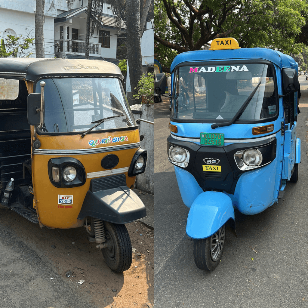 Kolory tuktuków w Indiach - co oznaczają? 1 kolory tuktuków w indiach i ich znaczenie
