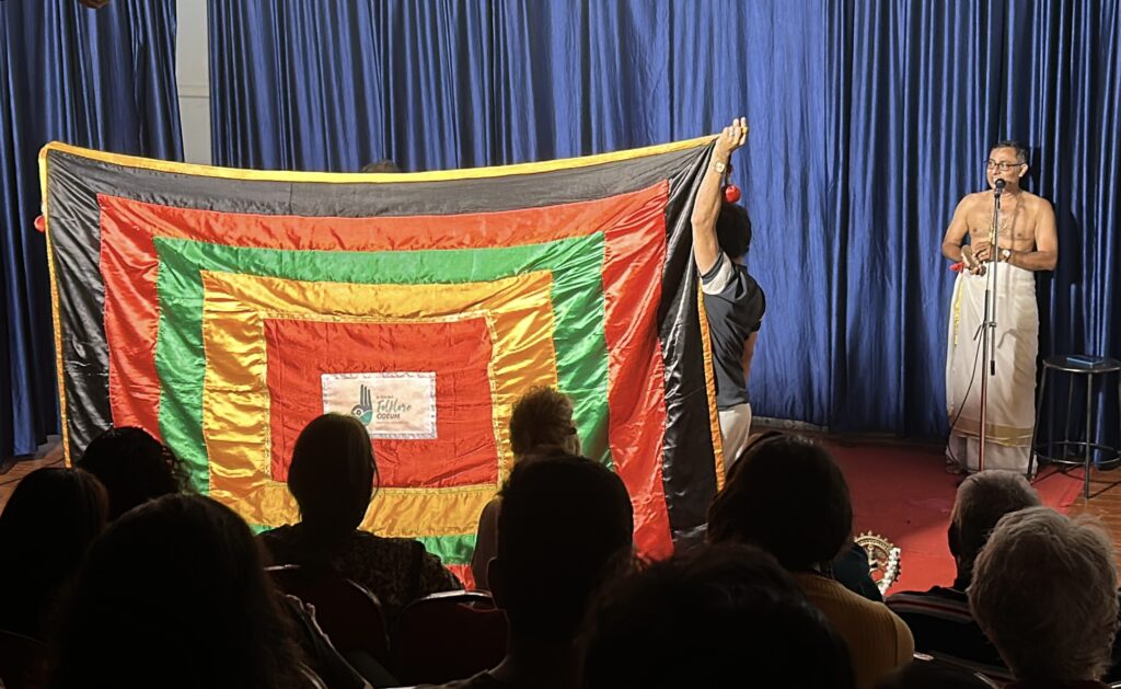 spektakl Kathakali warto zobaczyć będąc  w kochi