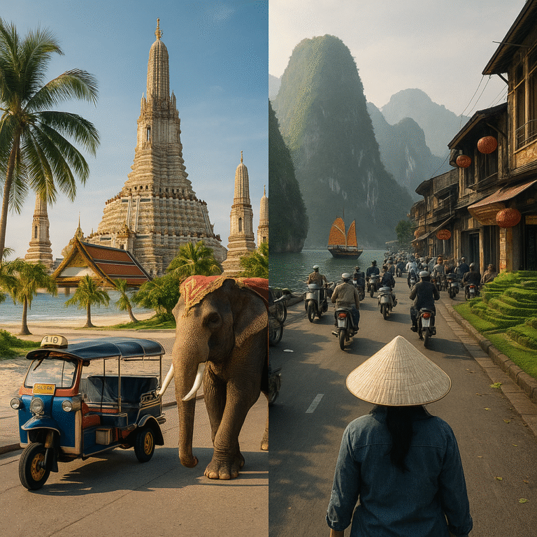 Tajlandia czy Wietnam - gdzie lepiej lecieć i co zobaczyć w Azji