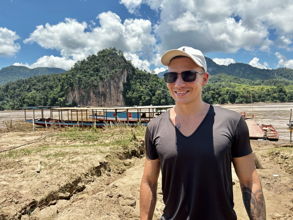 Jan Gulczyński inspiracje podróżnicze Laos, Nong Khiaw 