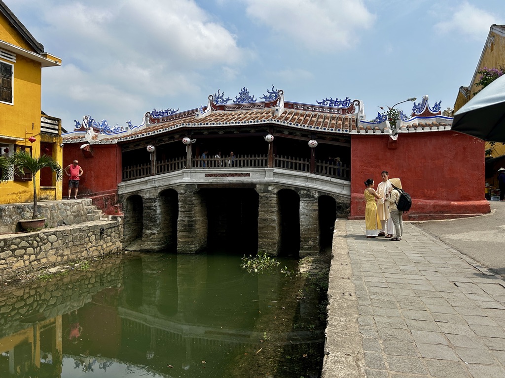 Most japońskie atrakcja Wietnamu w Hoi An