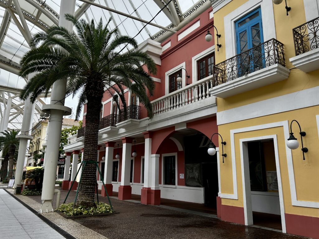 Fisherman's Wharf plastikowe miasto w Makau replika klimatu z Portugalii i Europy