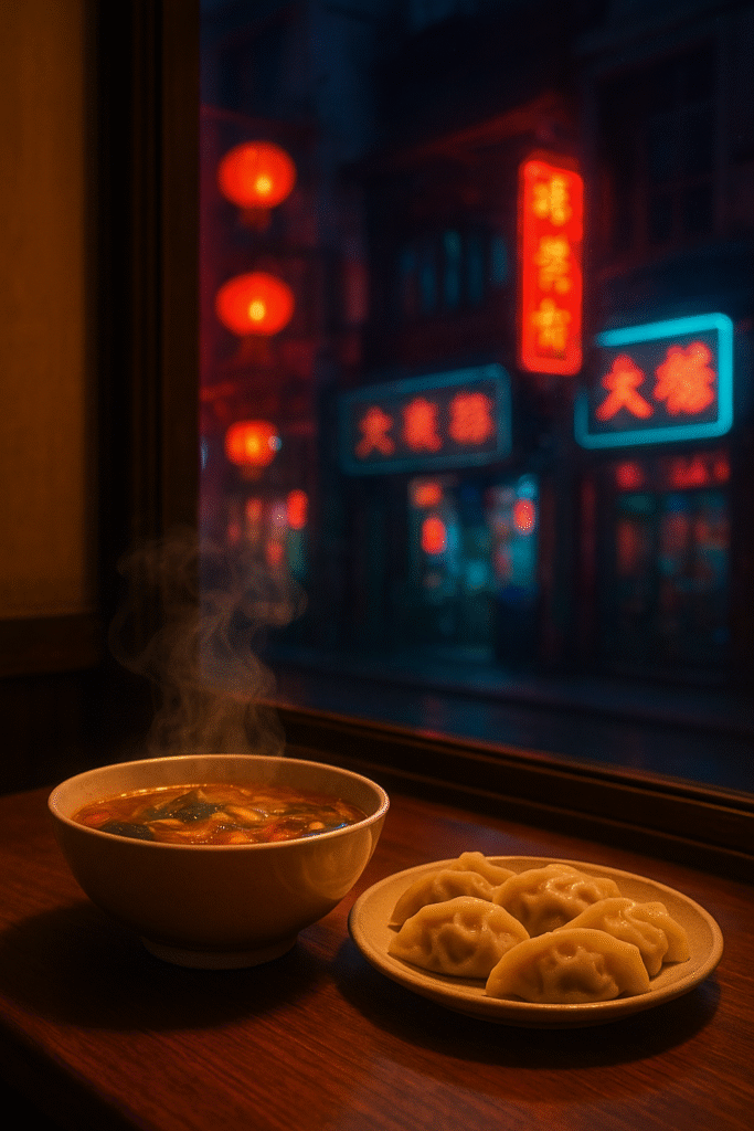 Tradycyjne pyszne chińskie jedzenie 