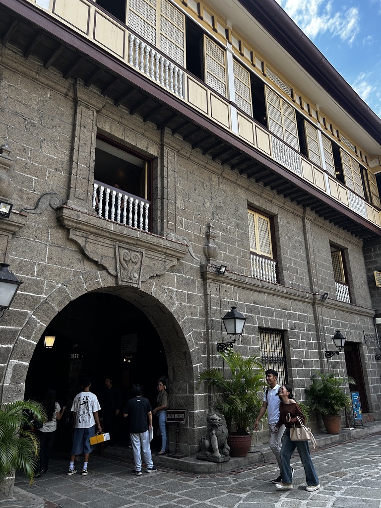 casa Manila tradycyjny dom Filipiński z Hiszpańskimi i Chińskimi wpływami Budynek 