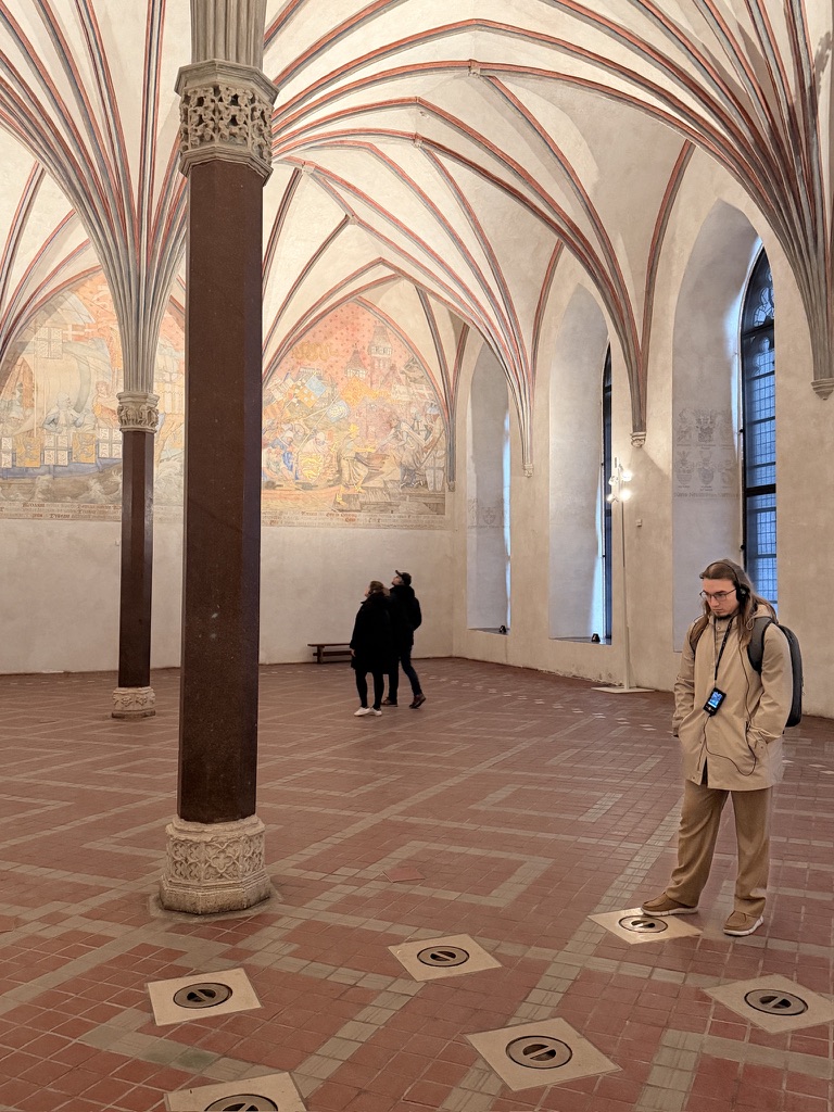 Średniowieczna ogrzewanie podłogowe w zamku krzyżackim w Malborku 