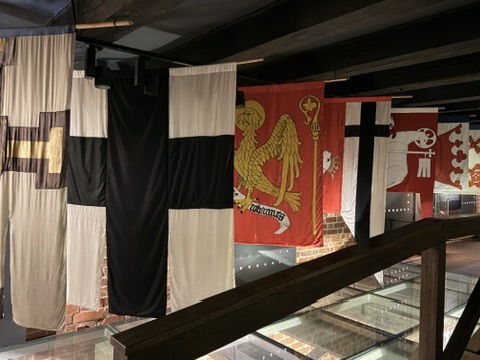 Krzyżackie chorągwie przyjęte podczas bitwy pod Grunwaldem